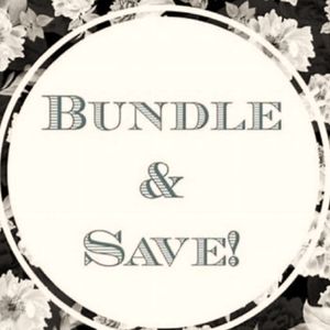 Bundle 3 or more items and save!